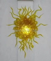 vintage retro dark yellow glass bubbles and glass pipes wall art 100 hand blown glass led wall sconces