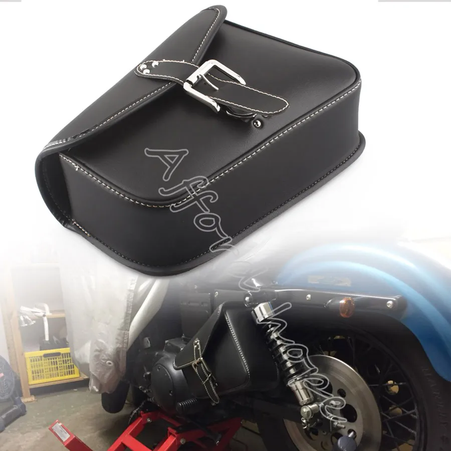 Седло для Harley Sportster XL 883 1 шт. зеркальные сумки мотоциклетный чемодан левые боковые