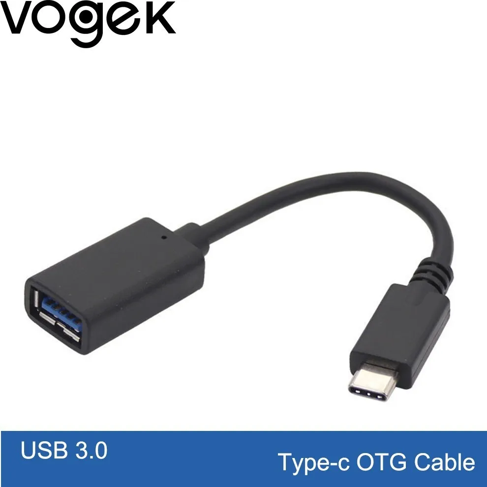 Vogek USB 3,0 type-c OTG кабель для samsung Galaxy Note 9 S9 huawei P20 Mate20 USB 3,0 OTG type-C адаптер для Macbook USB C OTG