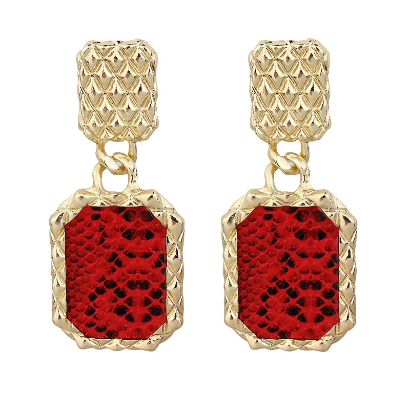 ZCHLGR New Korean Earrings 2019 For Women Lover Round Heart Drop Dangle Fashion Earring Gold Big Geometric Jewelry Wholesale | Украшения и