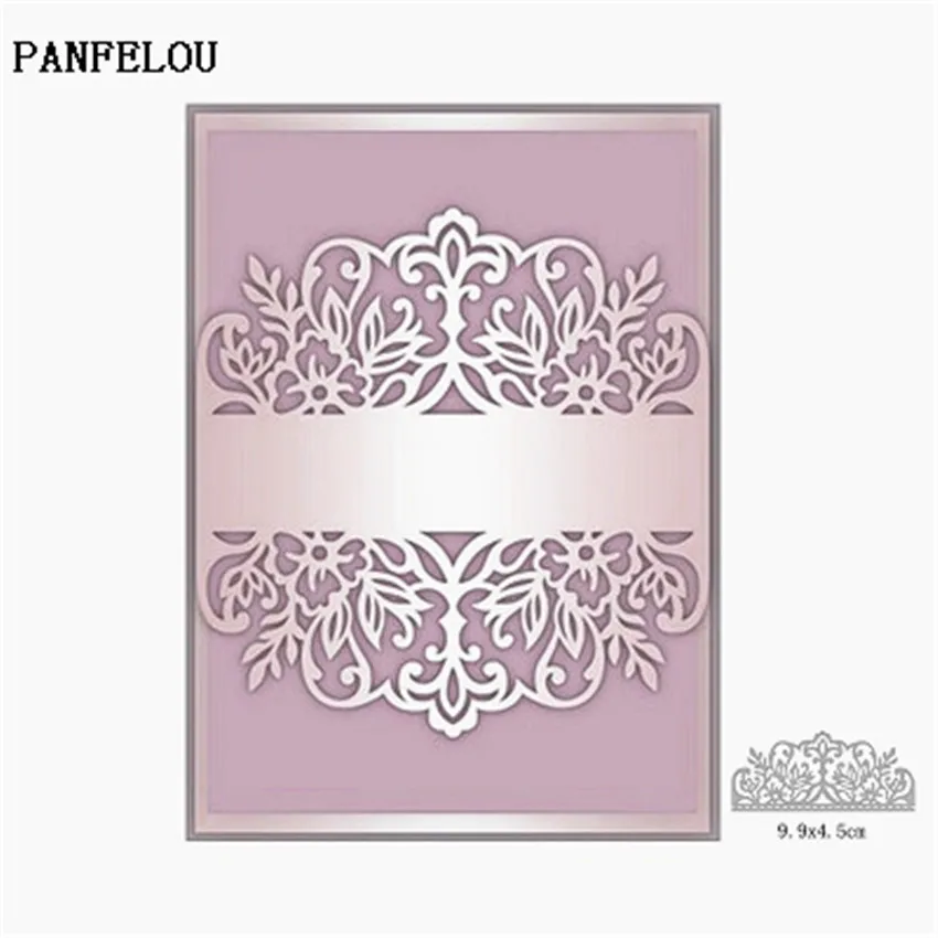 PANFELOU Цветочная Талия металлическое ремесло искусственная бумага высекальные