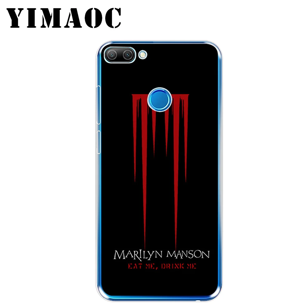 YIMAOC Marilyn Manson Soft Case for Huawei Mate 30 20 P30 P20 P10 P9 P8 2015 2016 2017 P Smart Lite Pro |