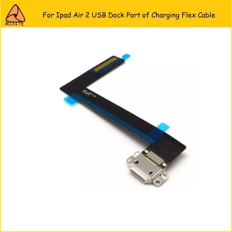 10 шт./лот Новинка OEM зарядный порт док станция USB разъем гибкий кабель лента для iPad