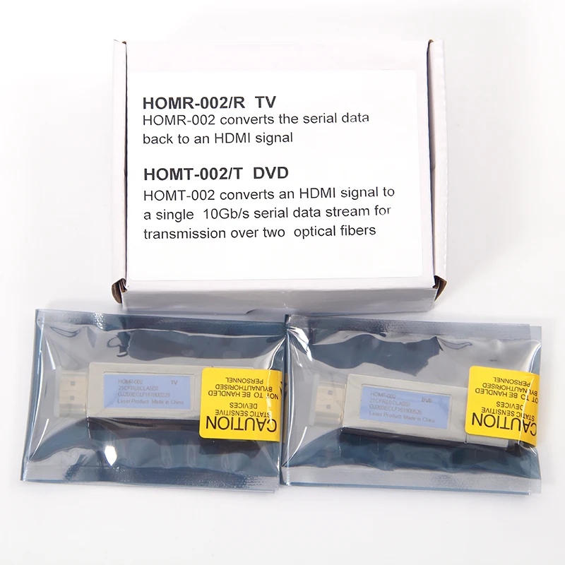 10Gtek пара HDMI к оптическому приемопередатчику модуль удлинитель LC разъем, HDMI 1.4a поддержка, до 300 м на OM3 волокна