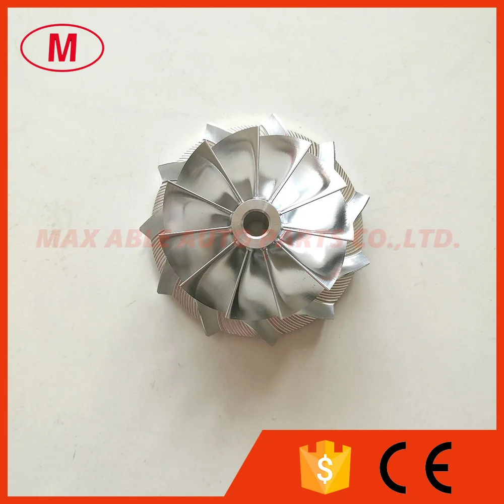 RHF5HB 93844S High Performance Turbo Aluminum 2024/Milling/Billet compressor wheel 47.20/60.0mm 11+0 blades FOR Subaru EJ20 VF22 |