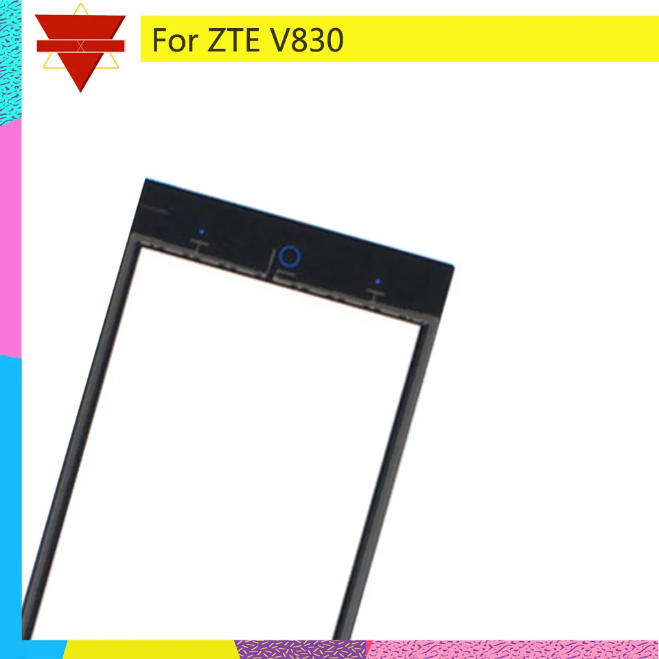 10 шт./лот сенсорный экран дигитайзер для ZTE Blade G Lux/Kis 3 Max V830 V830W переднее стекло