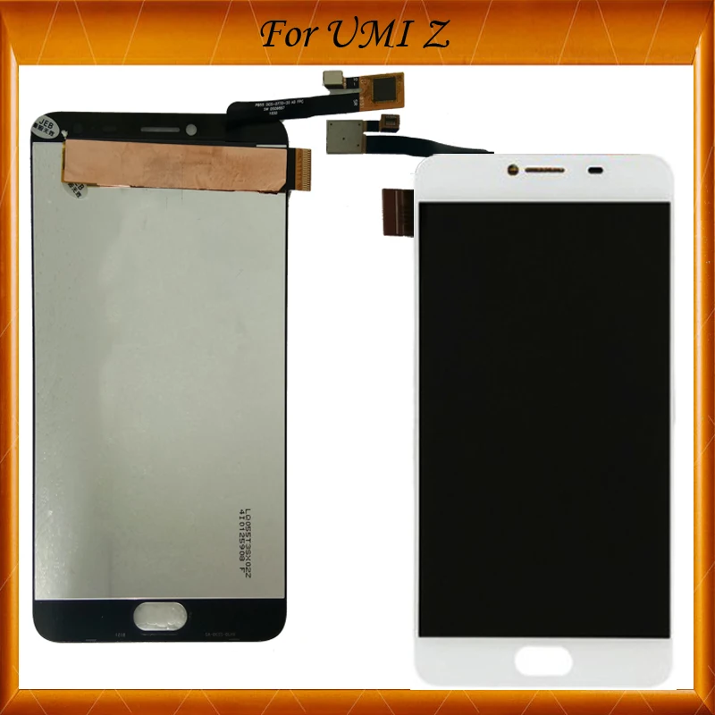 5 дюймовый ЖК дисплей Umidigi UMI Z / PRO + сенсорный экран 100% протестированный дигитайзер