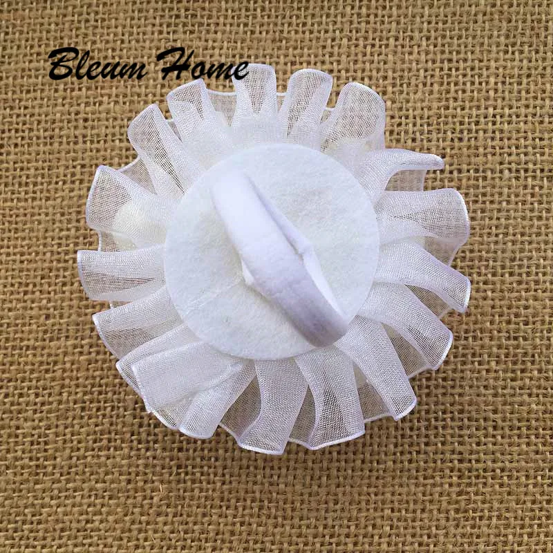 2 шт. эластичная лента для волос с белыми цветами из пенопласта девочек детские