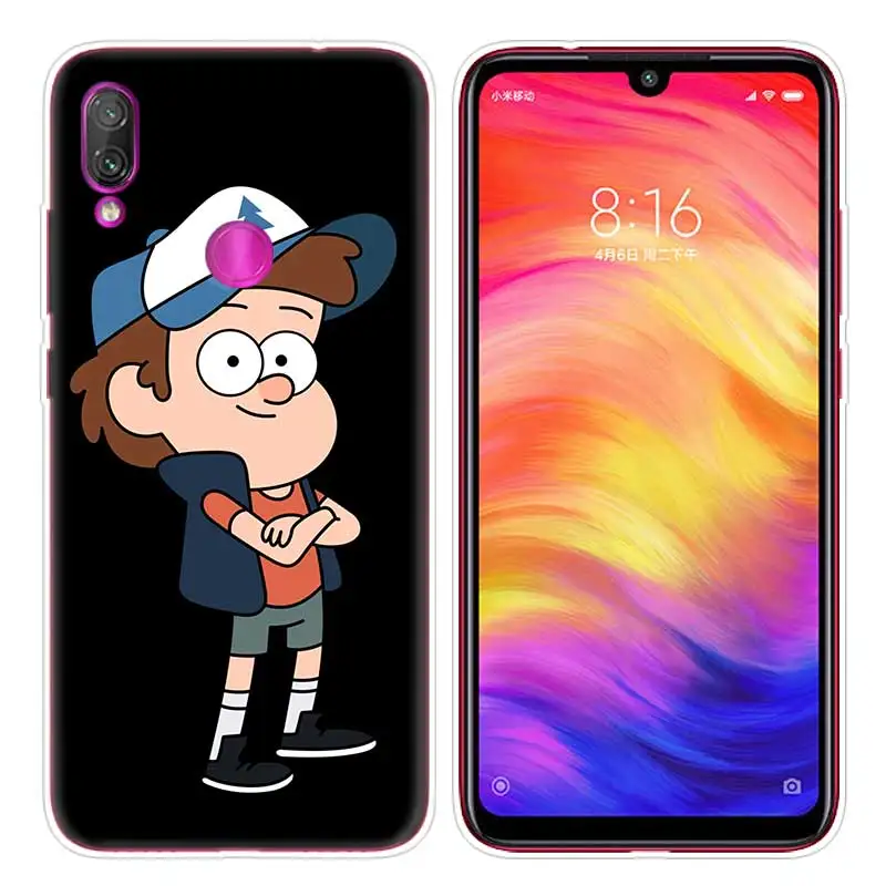 021 Силиконовый чехол для Xiao mi Red mi Note 7, 6, 5 Plus, mi A2, 8 Lite, Pro Prime Play, чехол для телефона, чехол s, Гравити Фолз - Цвет: 021