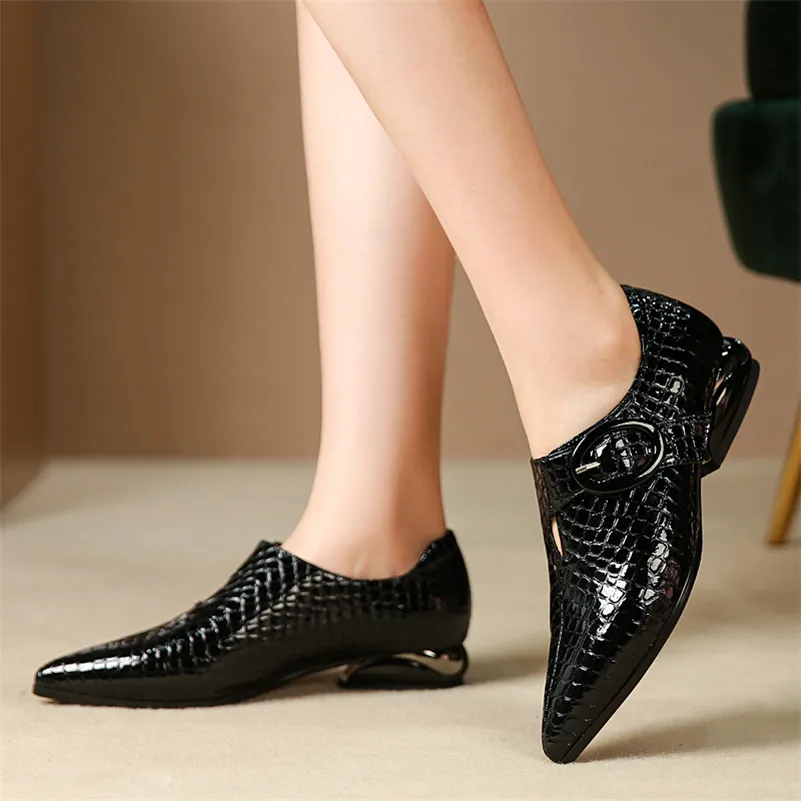 FEDONAS Brand Design Woman Pointed Toe Strange Heels Pumps New Arrival Spring Summer Single Shoes Fashion Elegant Shoes Woman