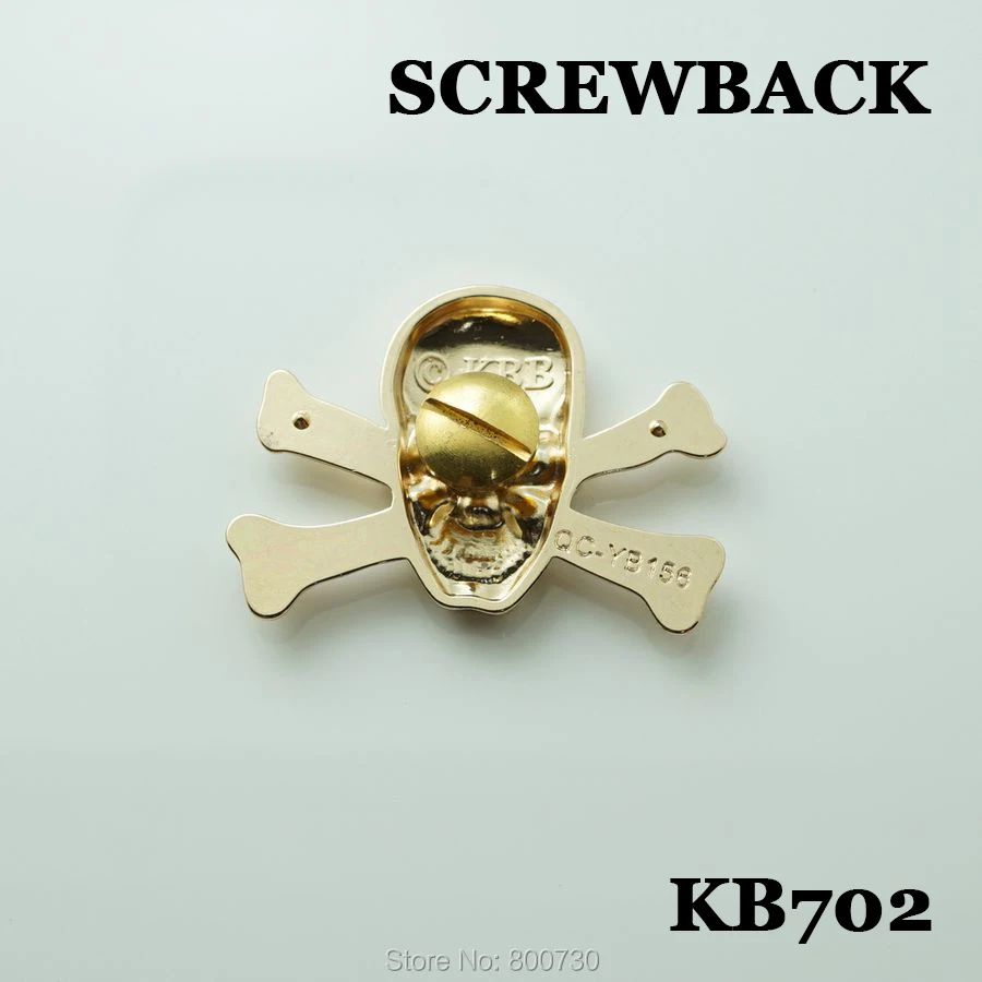 (KB702) оптовая продажа 50 шт. 1 5/8 ''ковбойская декоративная пуговица с черепом