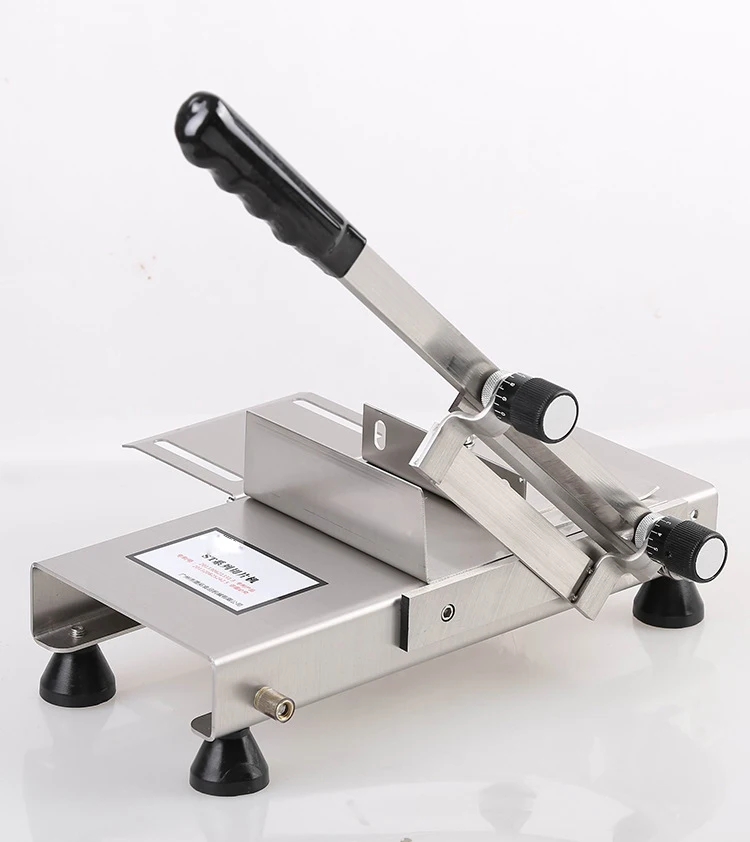 Manual Cutting Slice of herbs fresh meat boned chicken Cutter Multifunctional frozen slicer Stain Steel Meat Slicer machine | Бытовая