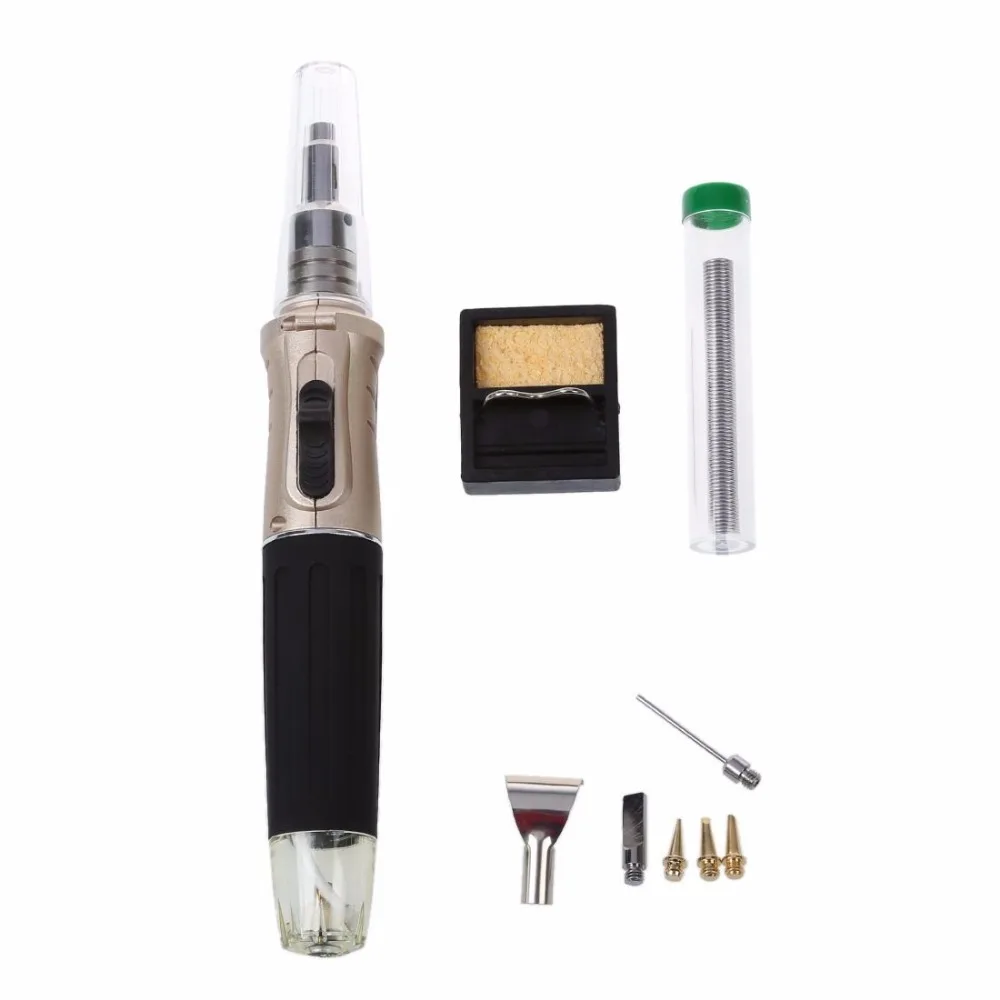 Газовый паяльник Электрический пистолет фонарь беспроводной для улицы сделай