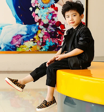 kids shoes leopard print canvas baby boys plimsolls spring and autumn children sports casual girls | Детская одежда и обувь