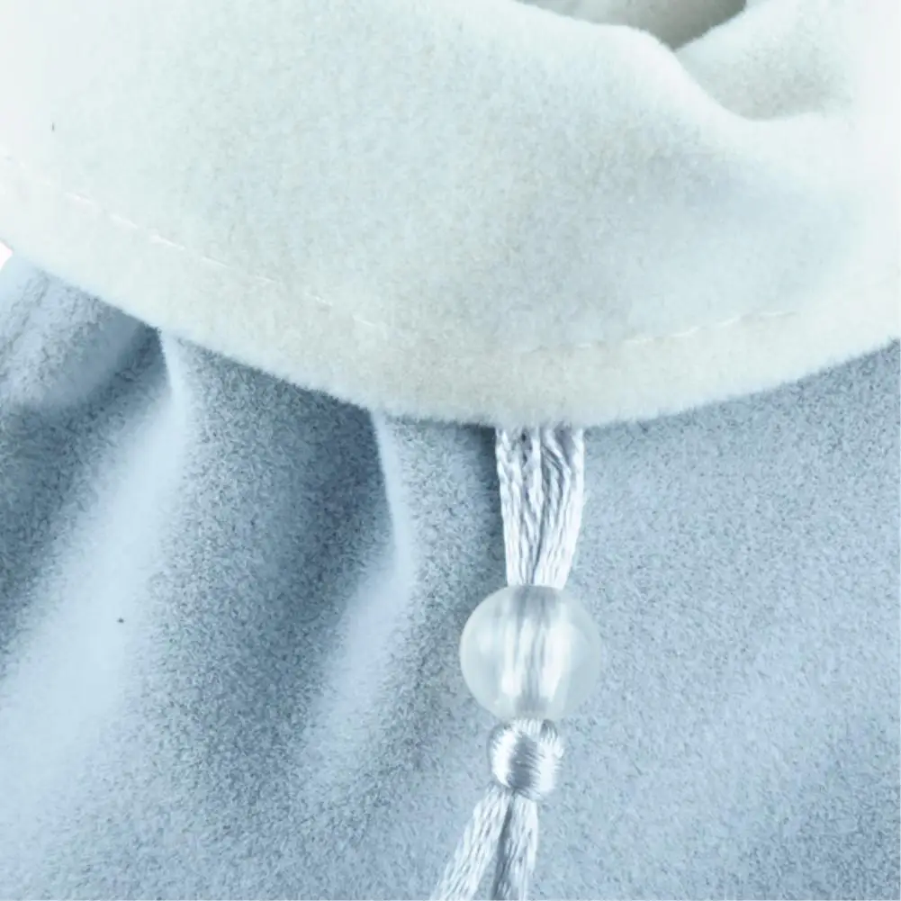 Portable Soft Velvet Cloth Drawstring Pouch For 4.5" Phone /Power Bank Velvet Packaging Bags& Gift bags For PDA Gadgets Objects