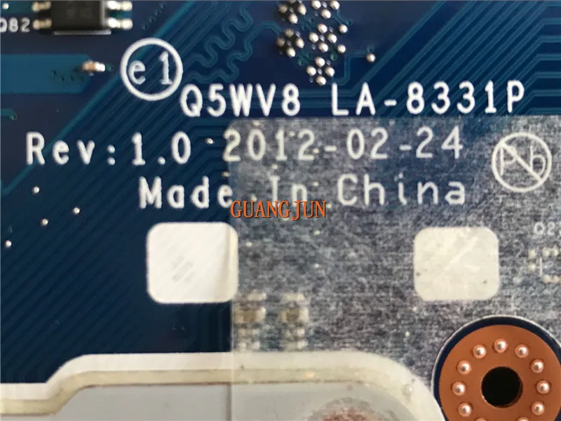 KEFU для Acer V3-551 Q5WV8 V3-551G NB.C1711.001 тестирование материнской платы ноутбука быстрая