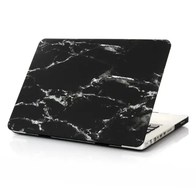 Твердый чехол с мраморным узором и клавиатура для Macbook Pro 13,3 15,4 Pro retina 12 13 15 дюймов для Mac book Air 11 13 чехол для ноутбука - Цвет: Marble 4