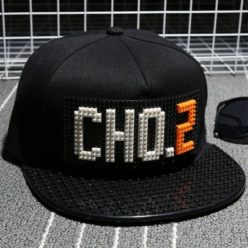 CHO.2 личности Legos cap Высокое качество блоки DIY legos бейсбольную кепку Дружище snapback hat