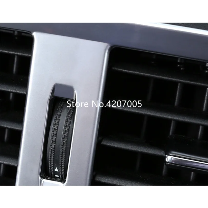 Для Mercedes Benz GLE GLS 15 17 W164 X164 ML GL 13 16 ABS Хромированная Задняя Крышка Кондиционера для