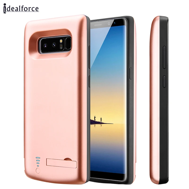 6500 мАч Батарея Зарядное устройство чехол для Note 8 внешнего резервного Запасные
