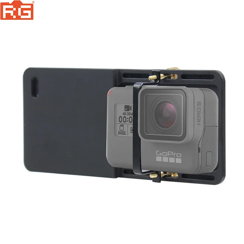Ручной шарнирный адаптер переключатель Монтажная пластина для GoPro Hero 6 5 4 3 3+ Yi 4k камера для DJI Osmo Feiyu Zhiyun Smooth Q Gimbal