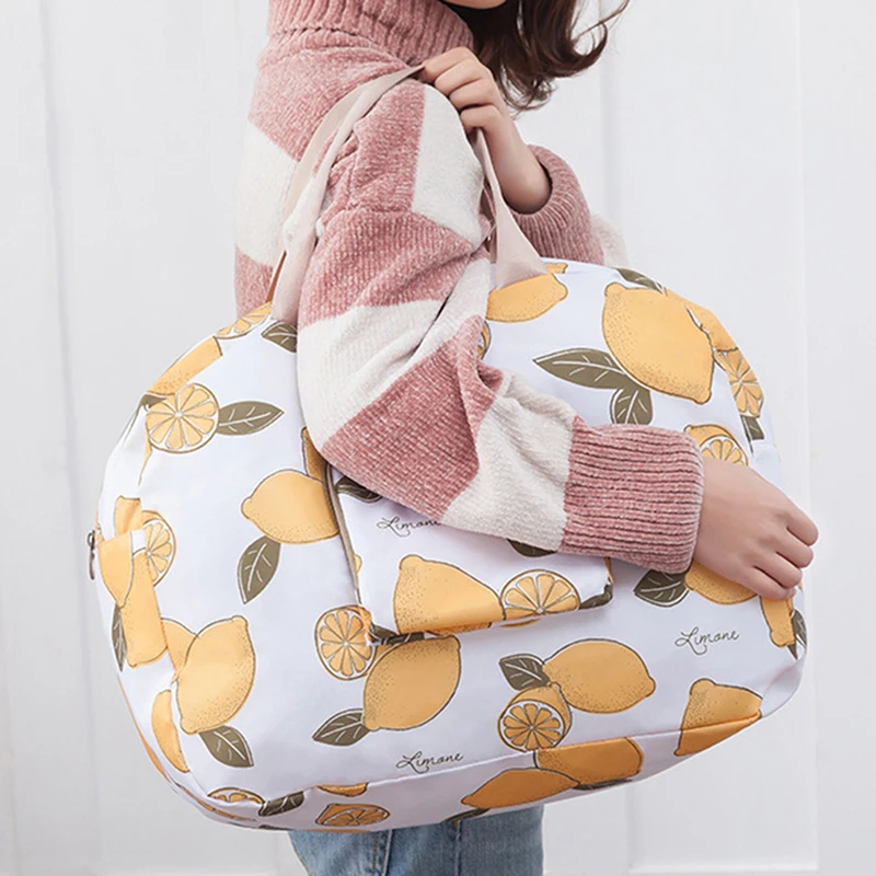 Женские дорожные сумки складной водонепроницаемый прочный Оксфорд вещевой