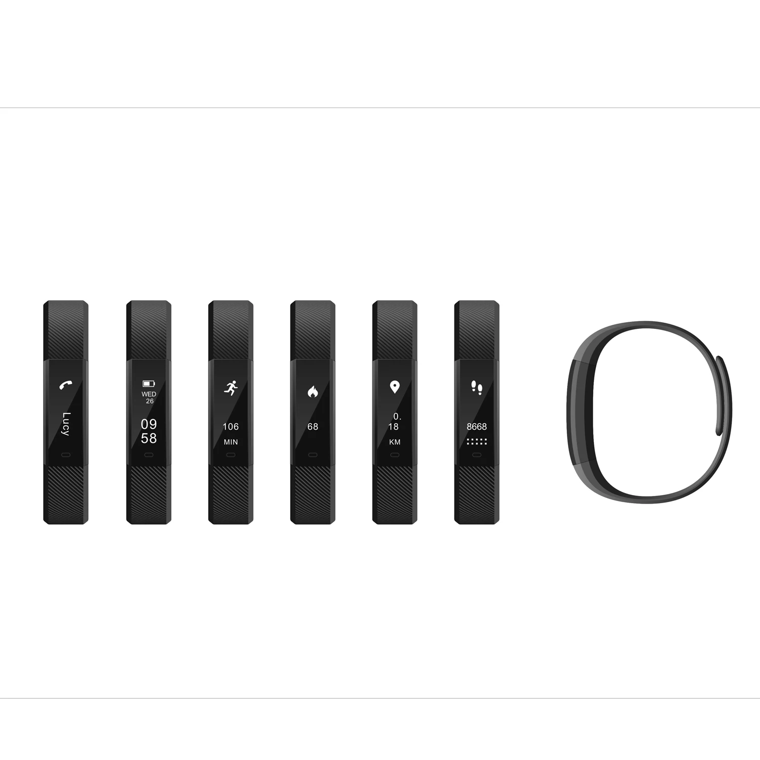 Смарт Браслет фитнес трекер Bluetooth монитор сна часы спортивный умный для Ios Android