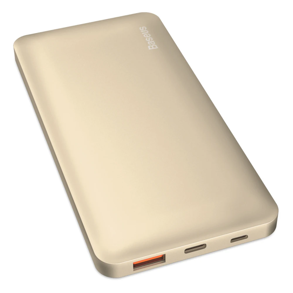 BASEUS QC 3.0 10000 мАч 8 Булавки к Тип-C/Micro Тип-C Портативный Универсальный Быстрый