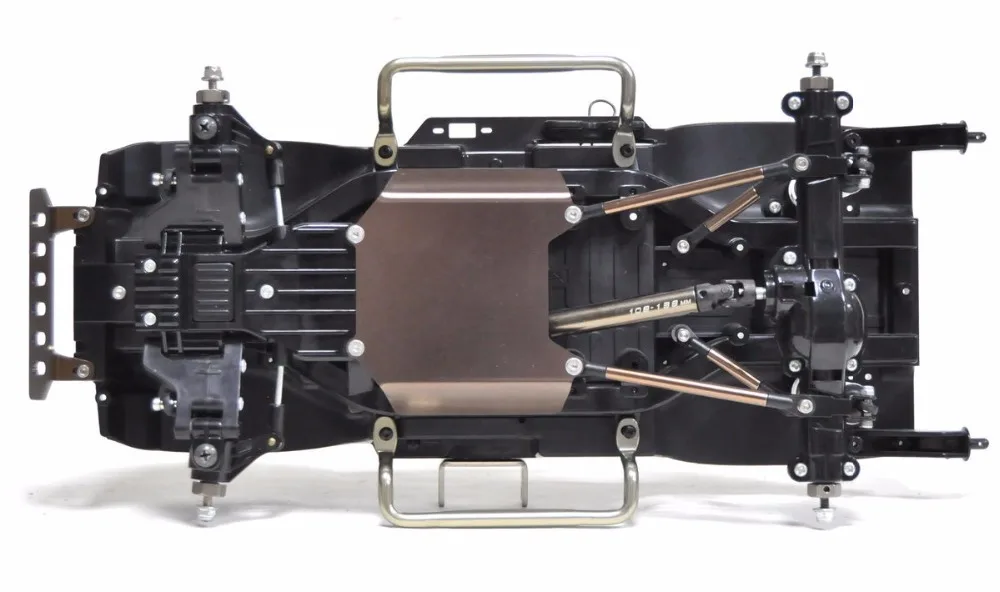 Подвеска заднего шасси для подключения шара Tamiya cc01 Mitsubishi Pajero Jeep Wrangler Ford Bronco 1973 VW