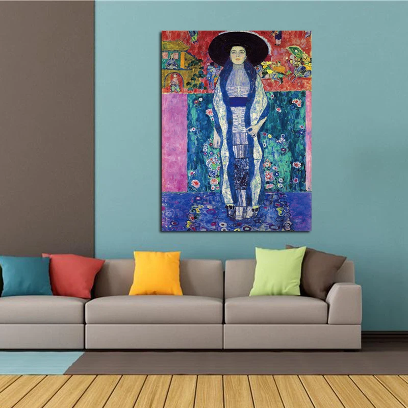 Gustav Klimt Kiss Canvas настенные картины художественные абстрактные на холсте Печать
