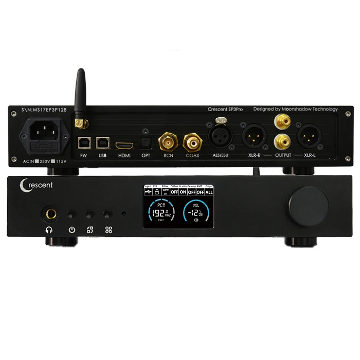 R 070 ES9038Pro DAC HiFi DSD XMOS Расшифровка усилителей машина Bluetooth Полный сбалансированный