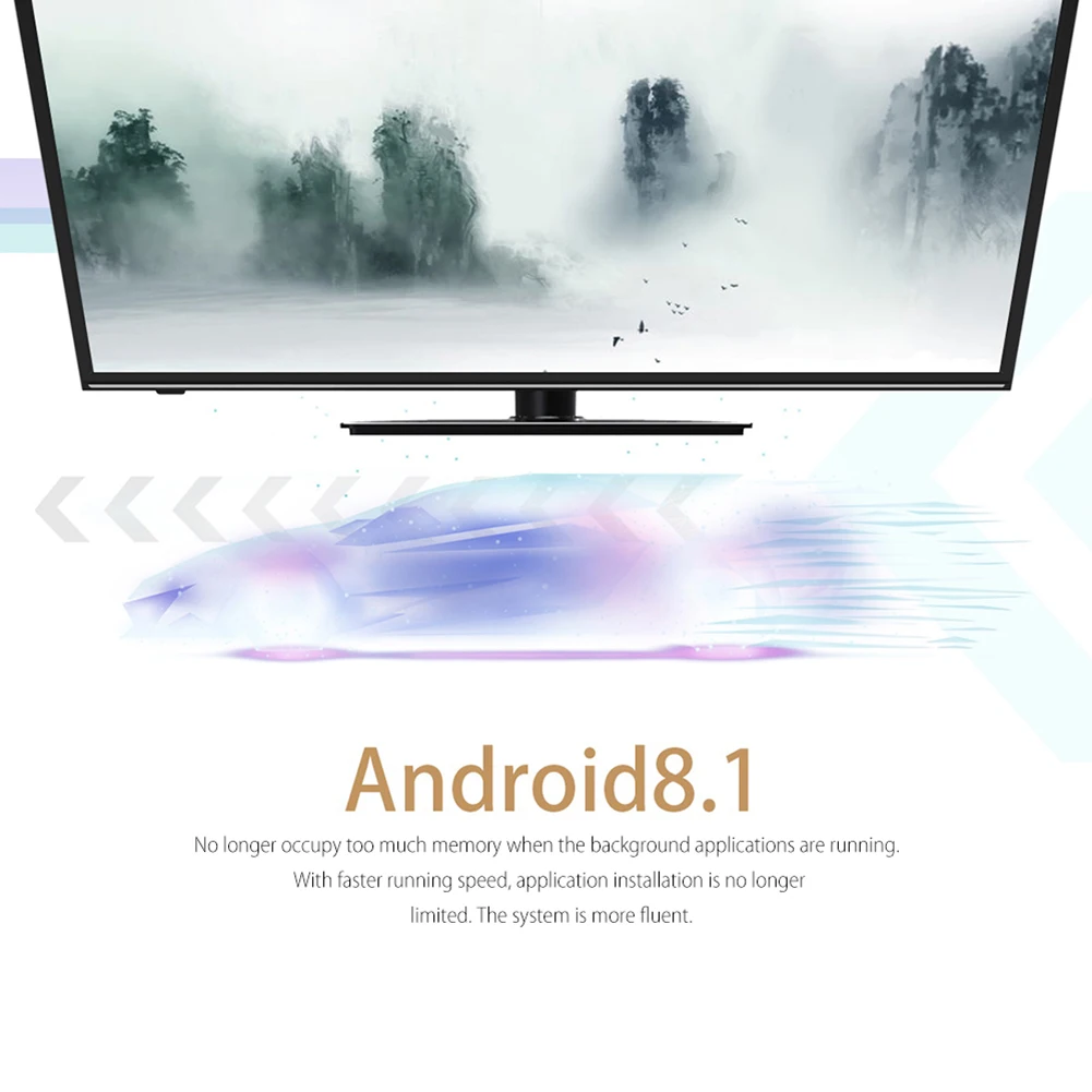 ТВ-приставка Sifree Android 8 1 2 Гб ОЗУ + 16 ПЗУ стандартная Wi-Fi 100 Мбит/с поддержка 4K H.265