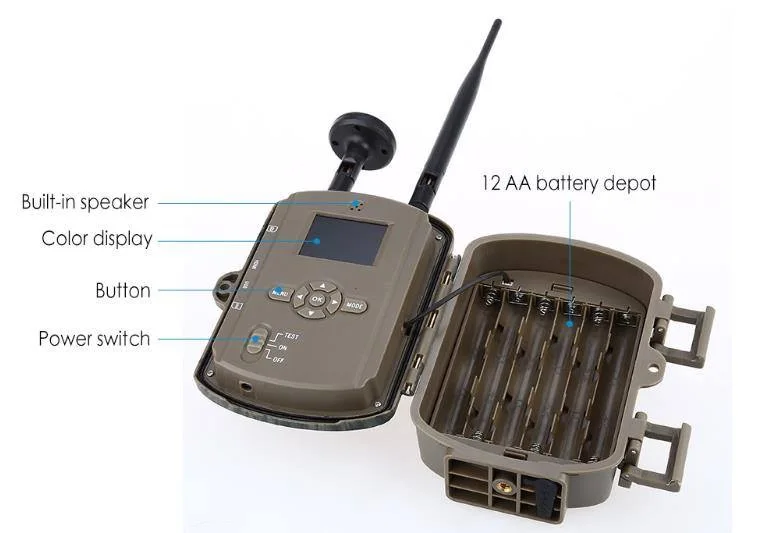 Скаутинг дикой природы Охота Trail игры камеры ловушки с 16MP 4G MMS электронной почты SMS