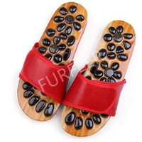 womens summer magnet massage slippers woman slides casual health stone massage home shoes indoor flip flops ladies flat sandals