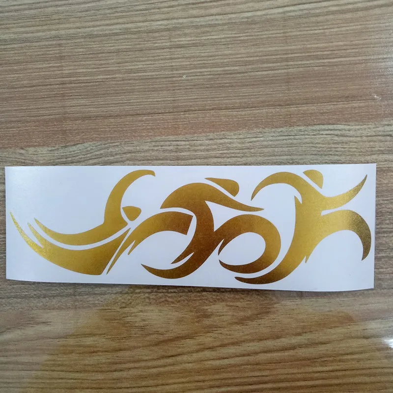 Спортивная Автомобильная наклейка для триатлона плавания езды на велосипеде