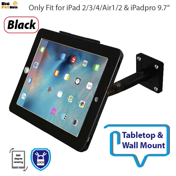 Подставка для iPad Air Pro 10 2 &quotཆ.5&quot 9 7 &quot&quot любые углы обзора безопасности