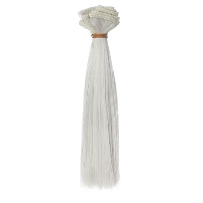 Натуральные Прямые Волосы для куклы BJD/SD 1 шт. 15 см * 100 парики кукол сделай сам при
