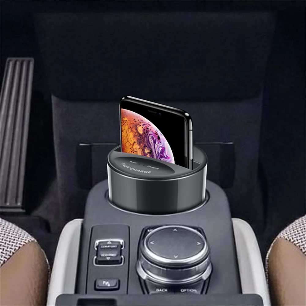 Беспроводное зарядное устройство Youbina QI держатель для зарядки USB IPhone 8/X/XS/XR/XS Max