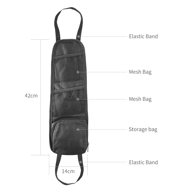 LCAV 2 шт. автомобильное сиденье Боковая Сумка для хранения боковой органайзер