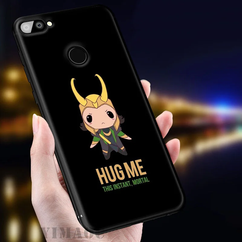 YIMAOC герой Marvel Loki мягкий чехол для huawei mate 20 10 P30 P20 Pro P10 P9 P Smart Z 2019 &amp Nova 3 3i Lite |