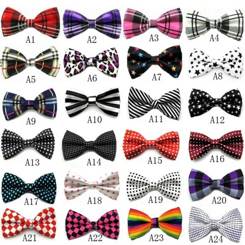 

New Arrivals Fashion Novelty Mens Unique Tuxedo Bowtie Wedding Bow Tie Necktie 24 Styles Pick Fashion Accessory Free Shipping