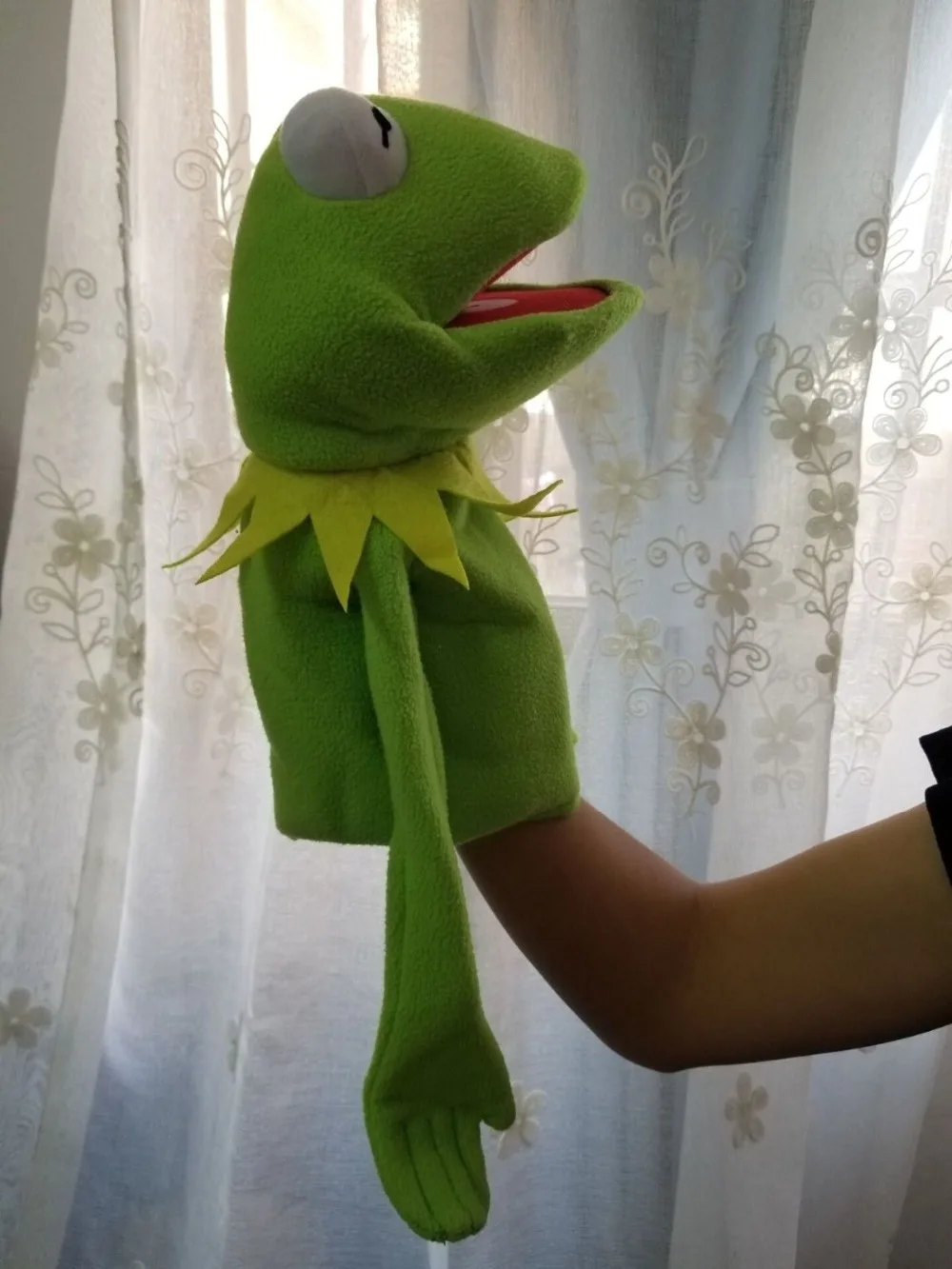 Новые куклы-лягушки из мультфильма «Muppets show Kermit», 40 см, плюшевые игрушки для детей, интерактивные игрушки