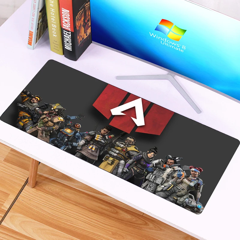 FFFAS 70x30 см большой XL Apex Legends игровой коврик для мыши резиновый ноутбука Lockedge Коврик