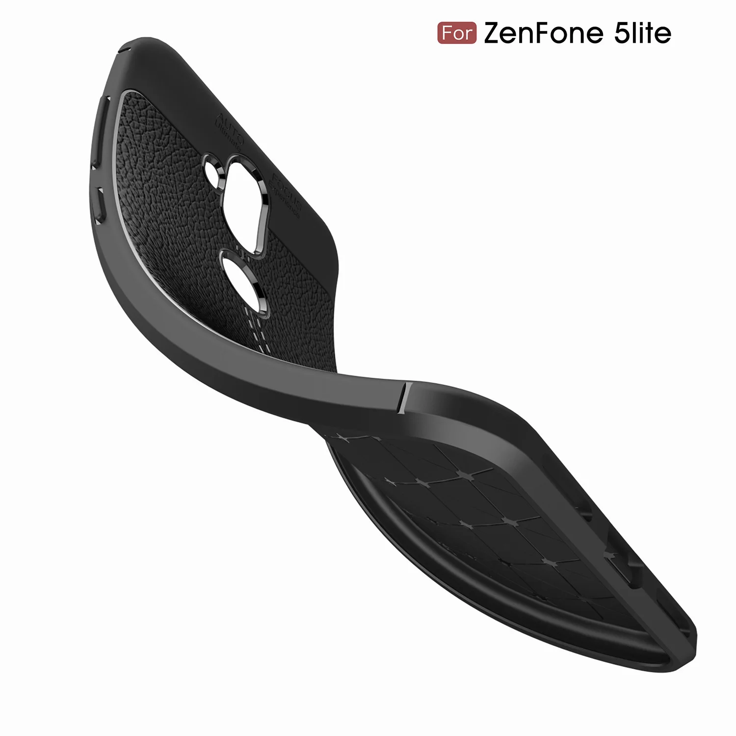 Asus Zenfone 5 Lite ZC600KL чехол X017D Роскошный кожаный из ТПУ с узором Личи для задней панели