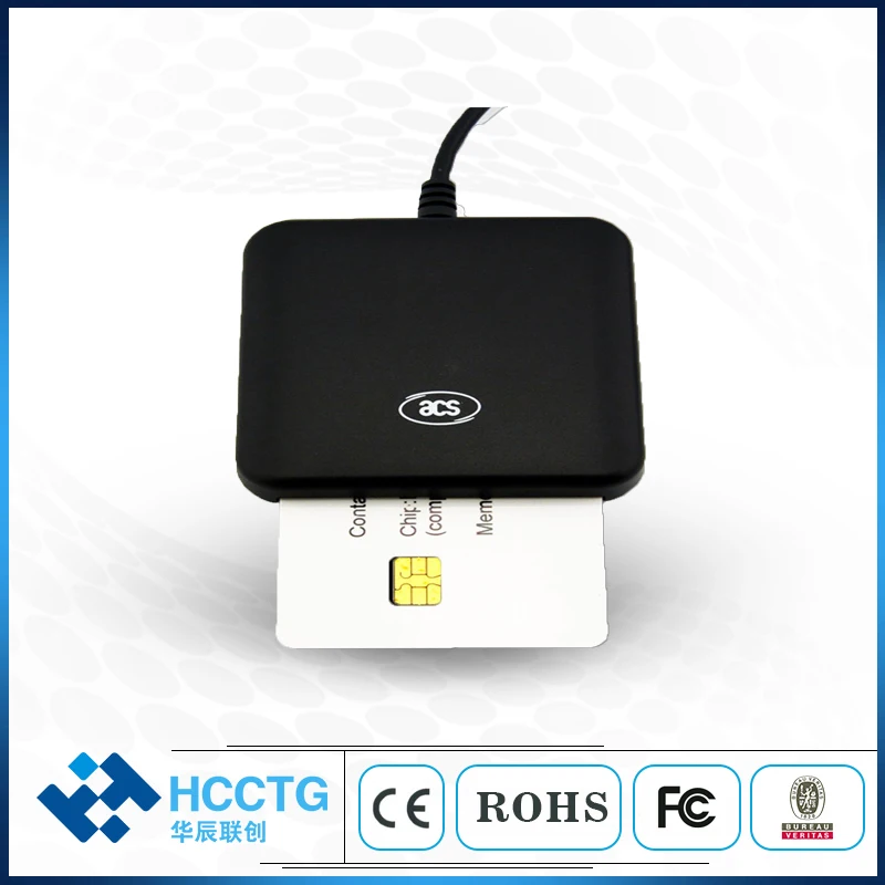 Флэш-ридер USB для чтения чип-карт с полной скоростью поддержка ISO 7816 A B C бесплатным