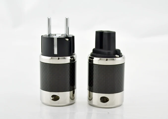 CFT пара высококачественный кабель питания переменного тока из углеродного