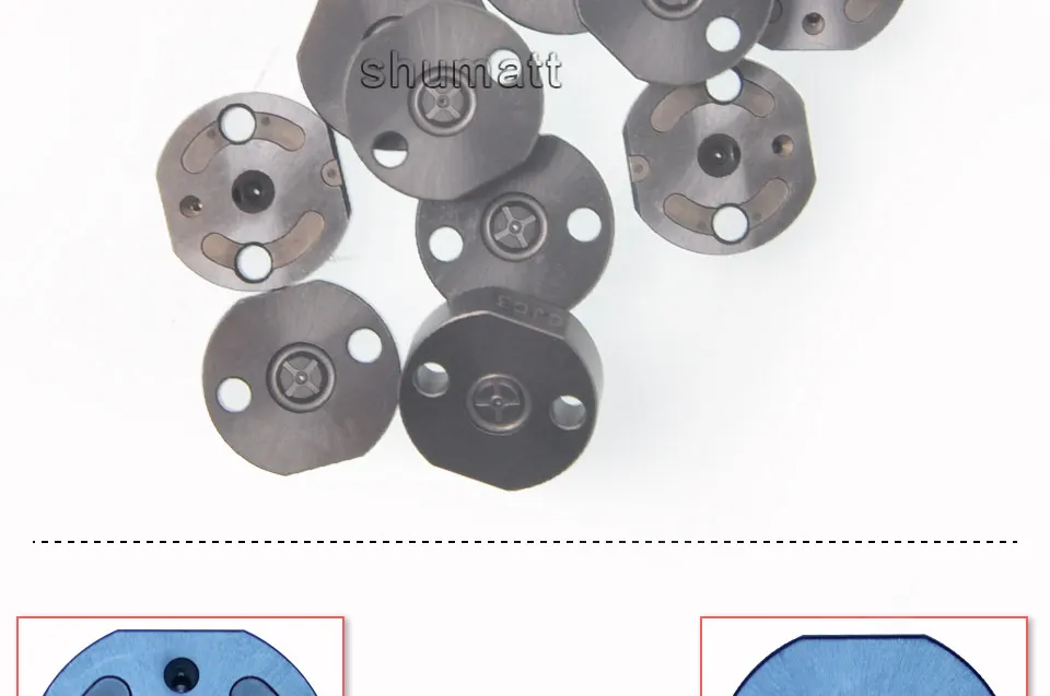 D-enso 295040-6830 CJC3 Common Rail топливный инжектор отверстие клапан пластина 2950406830