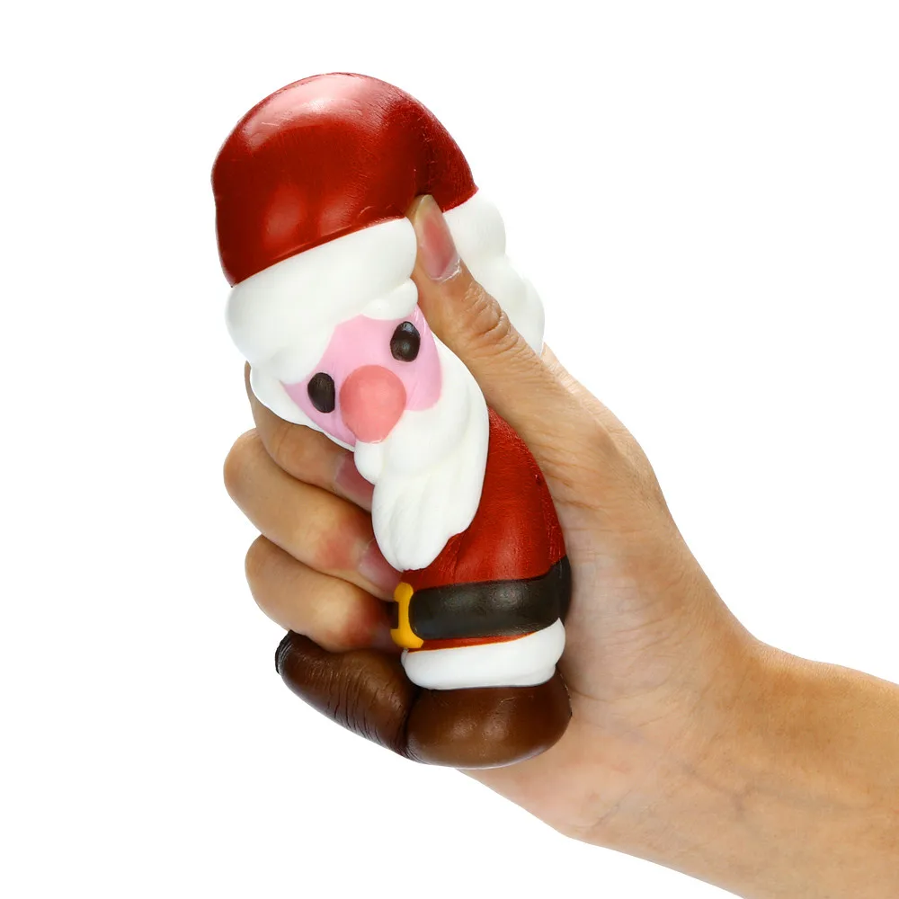 Squeeze Toy Kawaii коллекция Милый Рождественский Санта ароматические крем мягкими Kawaii Cat замедлить рост стресса игрушки