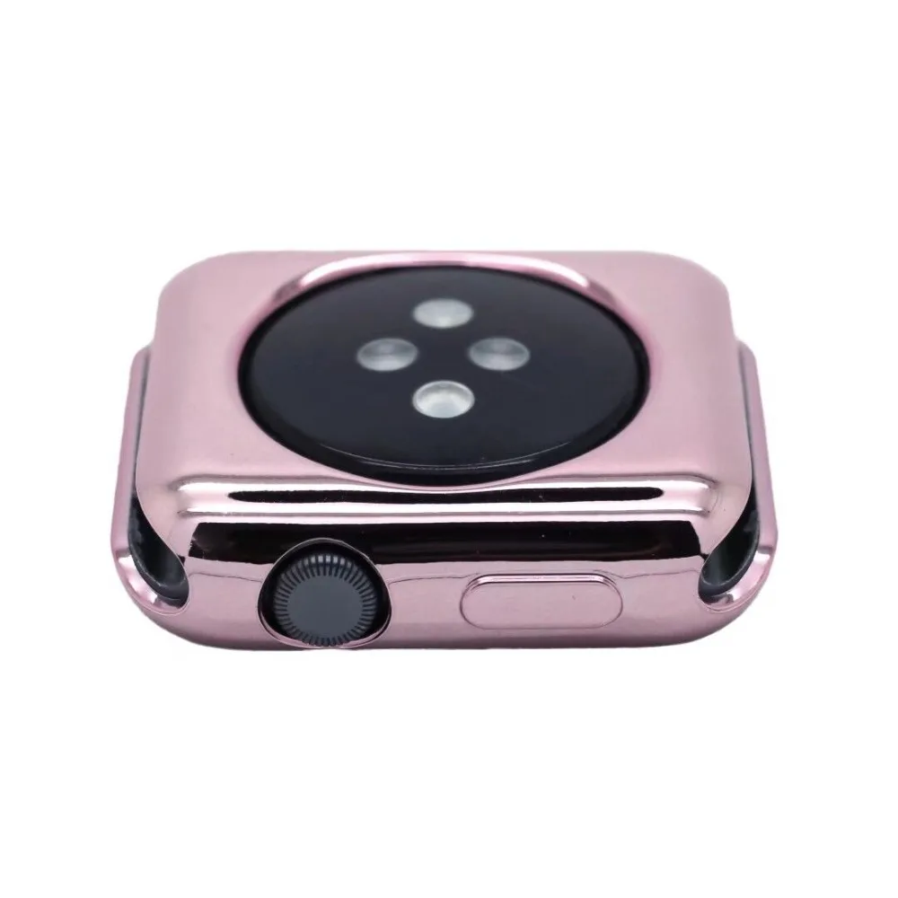 4 цвета Apple Watch Case All Series 3 2 1 38 мм 42 устойчивый к царапинам мягкий гибкий из ТПУ