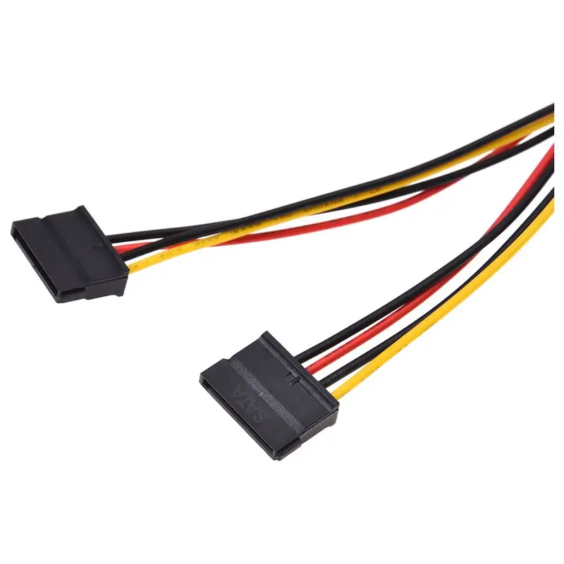 LP4 до 2 SATA Внутренний силовой сплиттер кабель (SATA адаптер 4 pin Molex 5 25 x